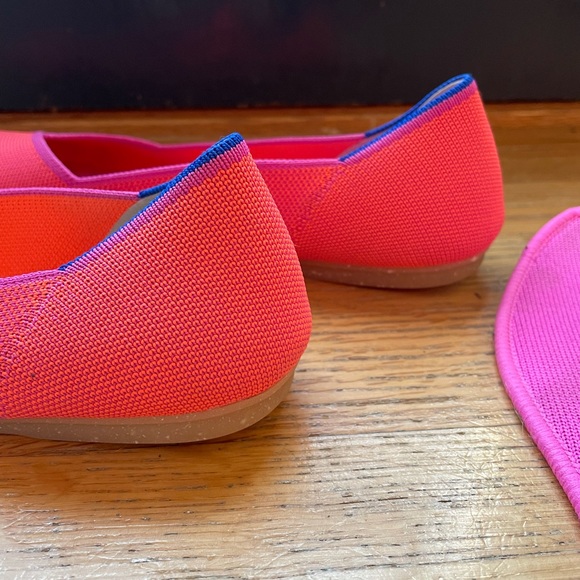 Rothy’s Tropical Pink Size 8.5, w/ box, Pre-owned - Picture 7 of 9